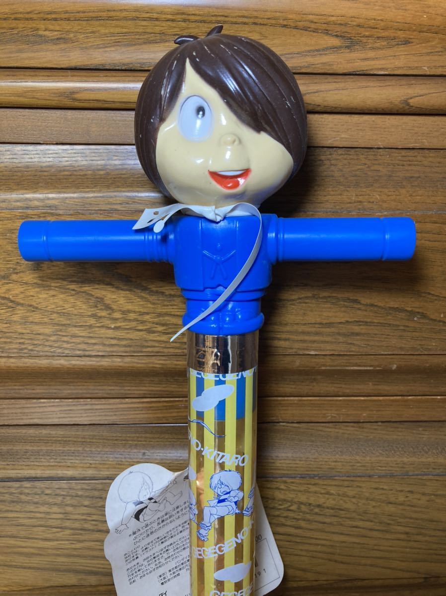 当時物】ゲゲゲの鬼太郎 ポンポンスティック タグ付き未使用品 