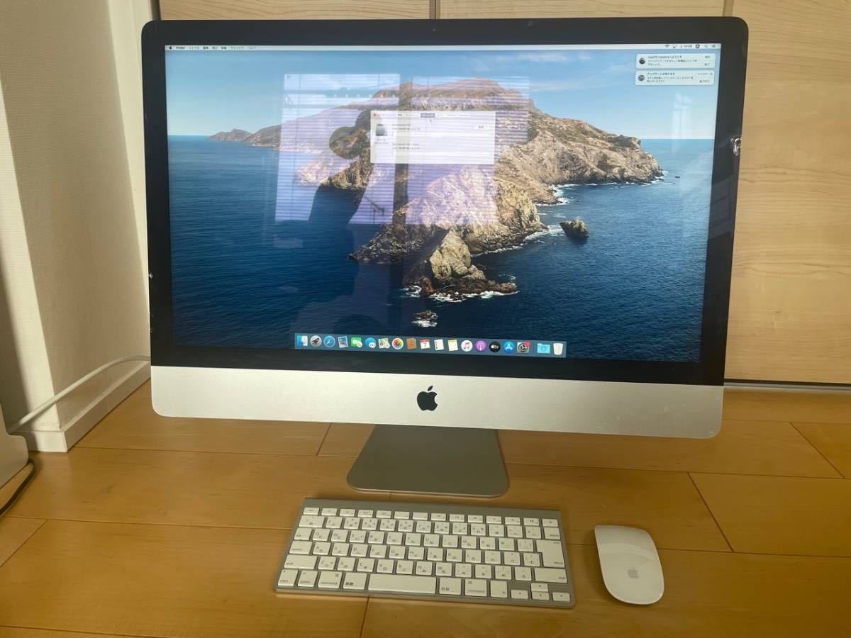 iMac★2013★27インチ★ディスプレイ割れ★ジャンク 画面はじ割れ】Apple iMac(27-inch， Late 2013) 3.5GHz クアッドコア
