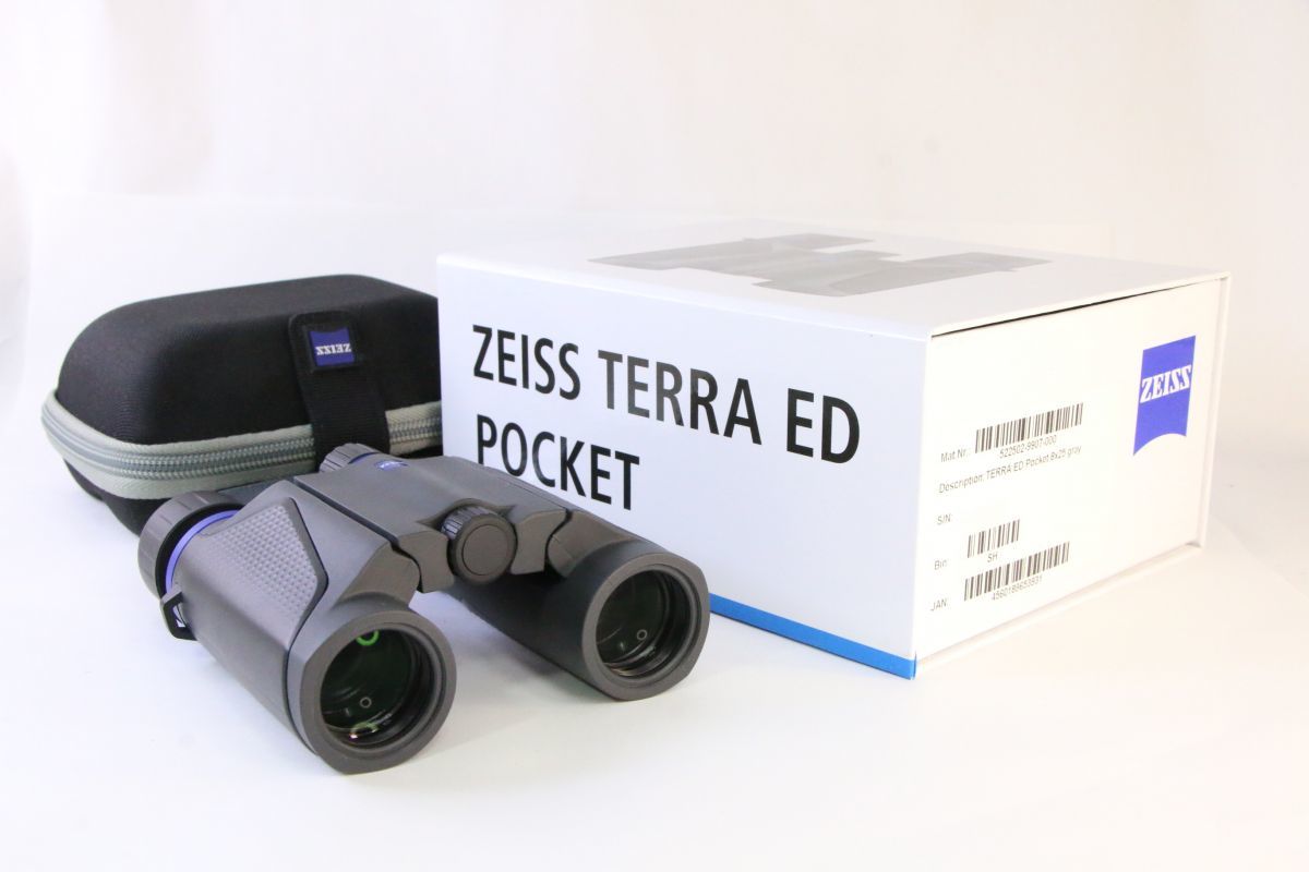 動作保証・点検済】良品☆Carl Zeiss TERRA ED POCKET 8×25 双眼鏡☆元