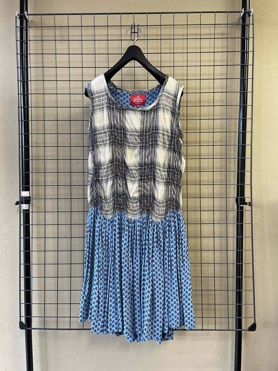 コットン ヤフオク Vivienne Westwood Red Label 長袖ワンピース 2 コットン