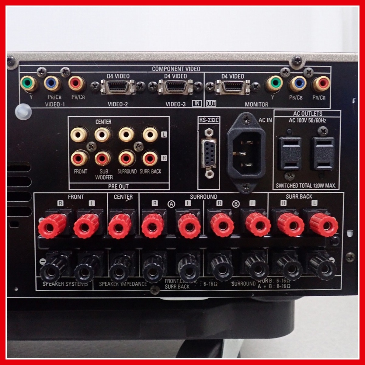 ☆DENON AVサラウンドアンプ AVC-3890 デノン 現状品【40 | AWO