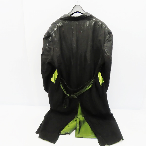 ☆Maison Margiela/メゾンマルジェラ 21SS 再構築ペンキロングコート 