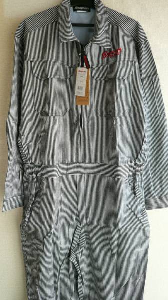 スナップオン【Snap-on】つなぎ☆人気のヒッコリー☆LL 白×黒(つなぎ