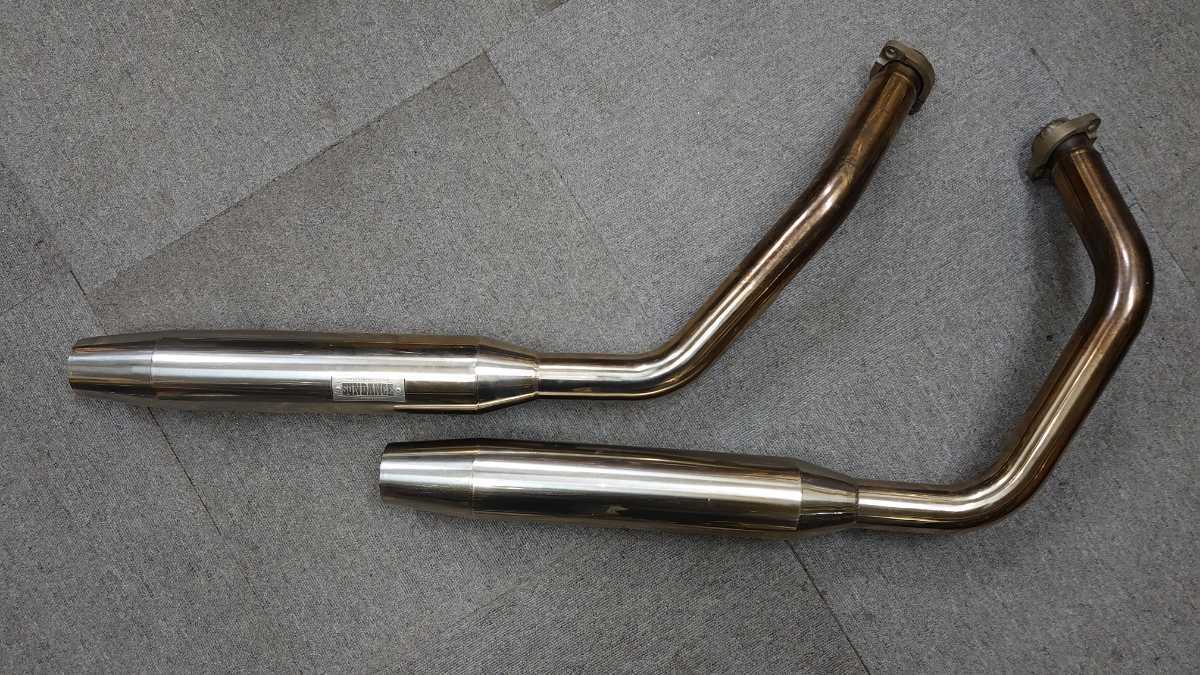 SUNDANCE スポーツスター(04-06)用 ボマーマフラー XL883 XL1200 