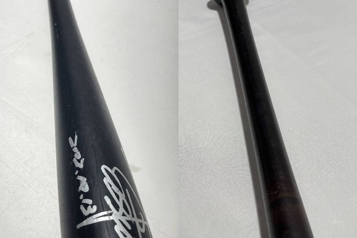 オリックスブルーウェーブ 藤井康雄 B8 支給品 実使用 直筆サイン入り