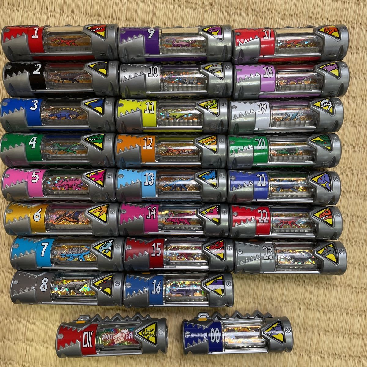 キョウリュウジャー 獣電池 フル コンプ セット 00-23 トバスピノ 25本 