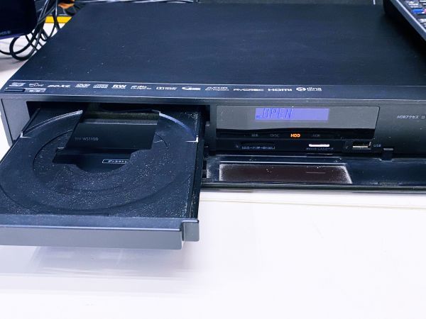 ジャンク maxell BIV-WS1100 IVDR &ブルーレイディスクレコーダー ※HDD