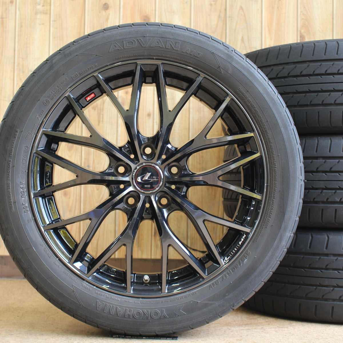 Weds レオニス 215/50R17 ノア ヴォクシー等 - タイヤ、ホイール