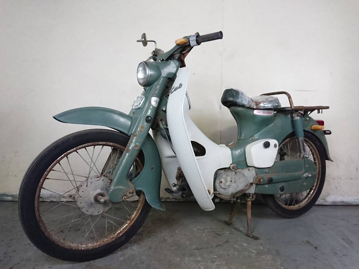 HONDA SUPER CUB スーパーカブ 50 C100】クランキングOK レストア