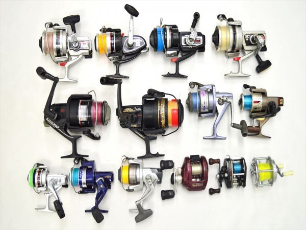 KM361○現状品まとめて!!○釣具リール 14点セット ダイワ・シマノ