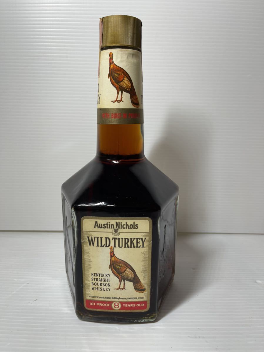 希少 レア 【未開栓】酒 WILD TURKEY 8年 ワイルドターキー バーボン