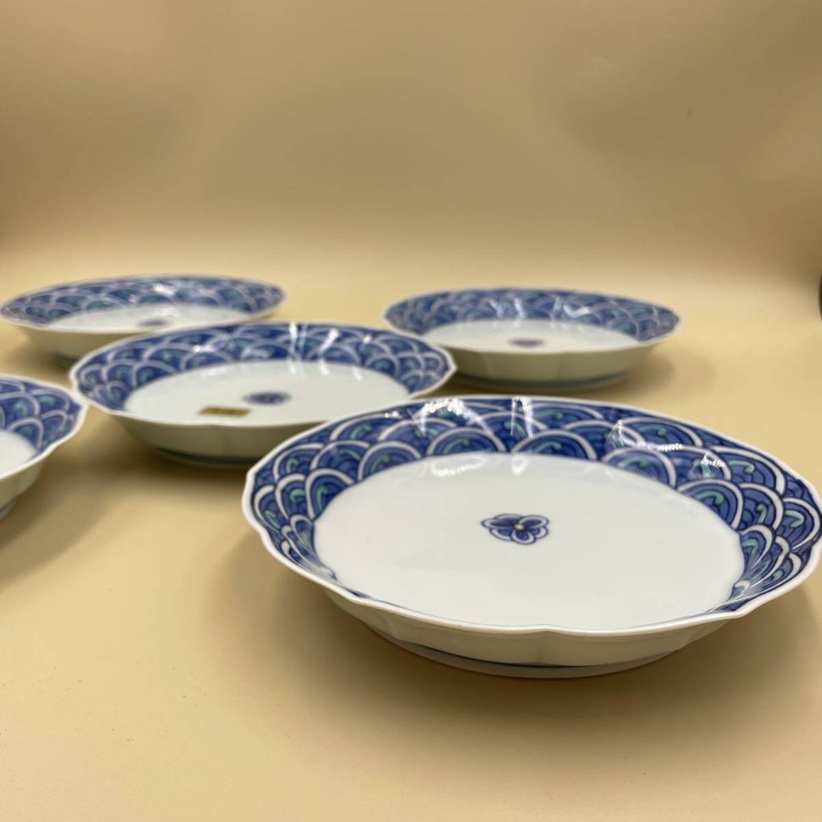 有田焼 華山 銘々皿 和皿、揃え 【公式通販】