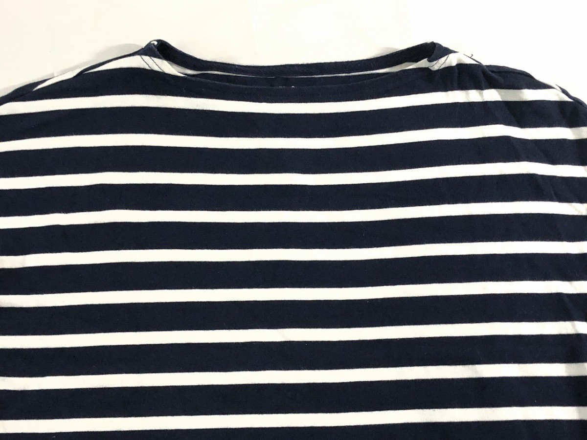 無印良品 Muji レディース 半袖 ボーダー柄 Tシャツ 白 黒 Xs S やや 送料198円 Xsサイズ以下 売買されたオークション情報 Yahooの商品情報をアーカイブ公開 オークファン Aucfan Com