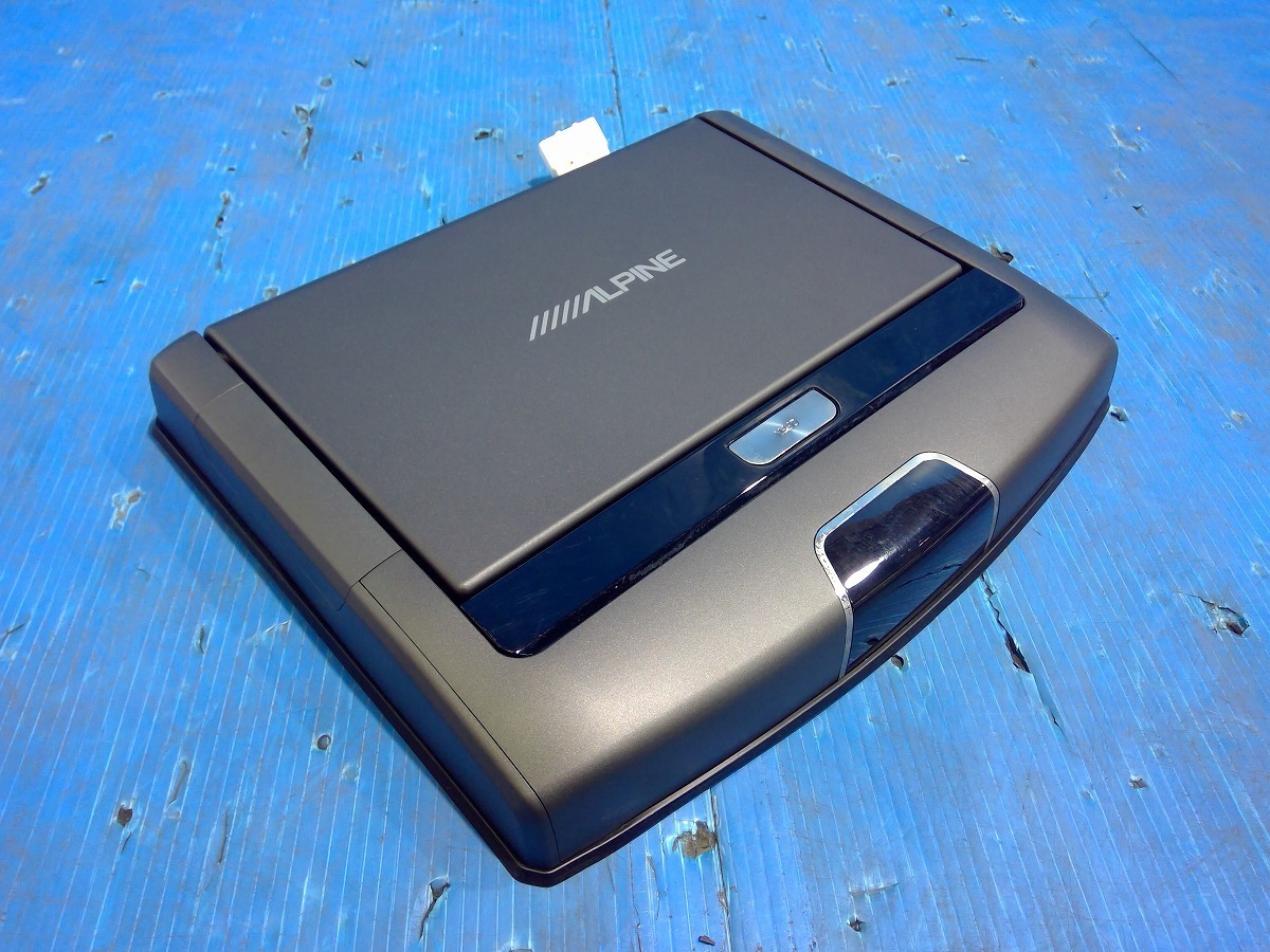 アルパイン フリップダウンモニター TMX-RM3005B 10.1インチ 中古｜10 