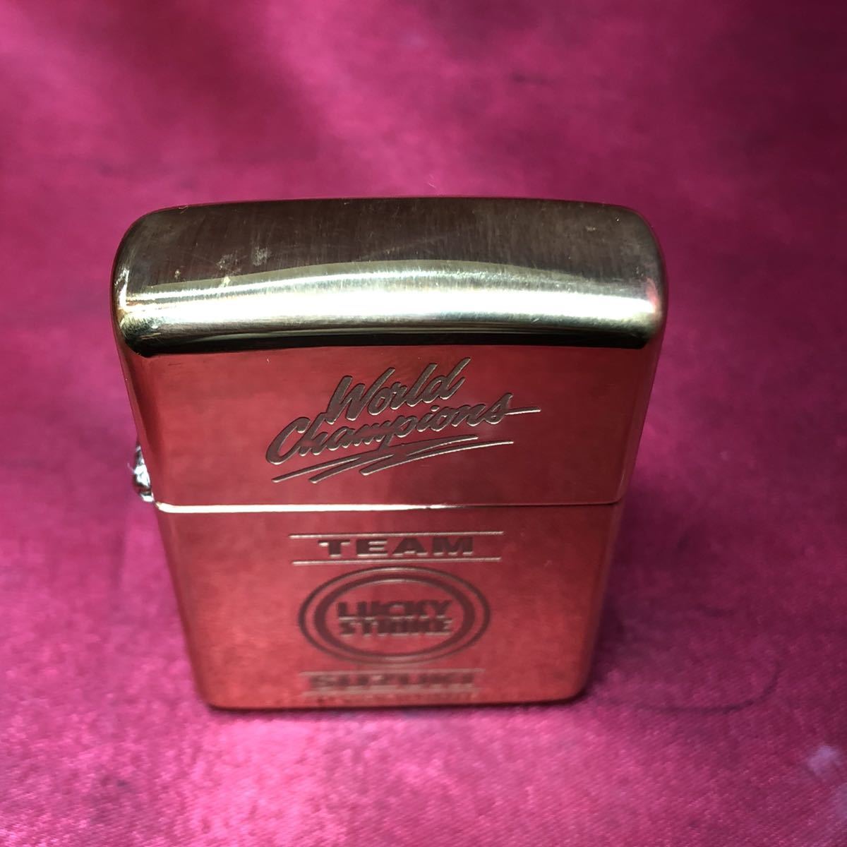 □【YH-1179】未使用長期保管品 ZIPPO ジッポー World Champions TEAM 
