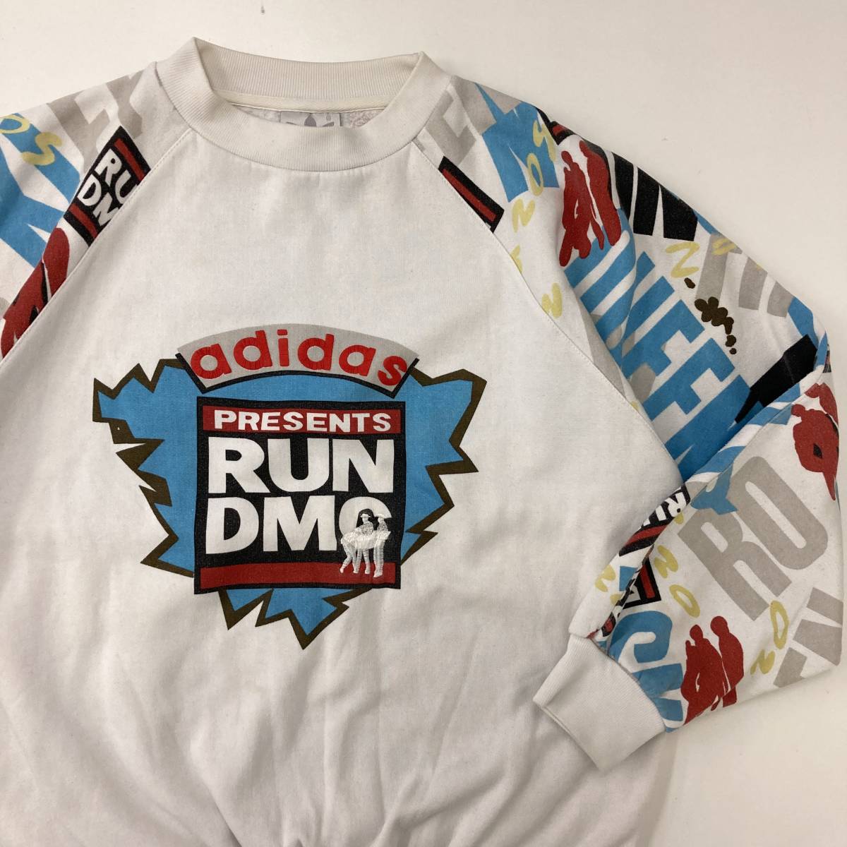 レア 80s adidas × RUN DMC スウェット VINTAGE ビンテージ アディダス 