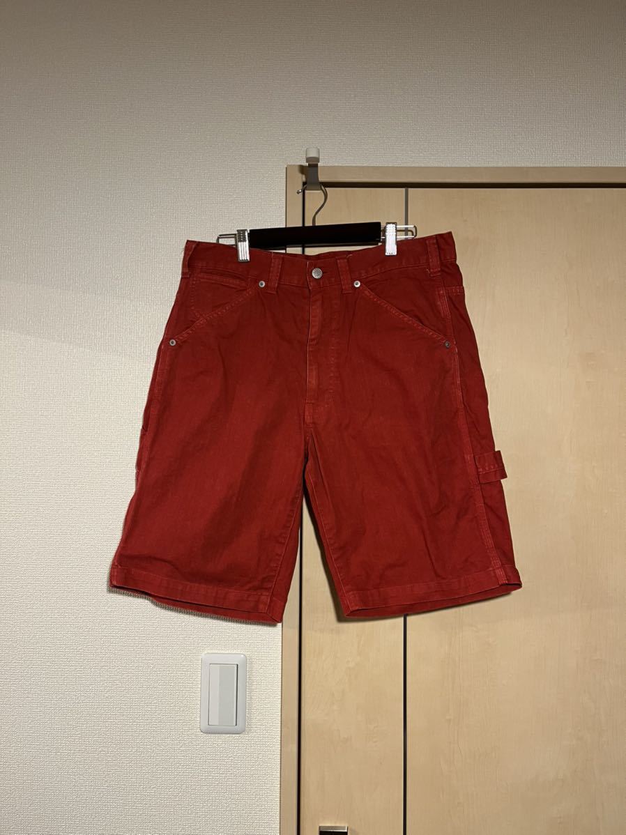 エクストララージ ペインター デニムハーフパンツ 32 赤 レッド X Large 赤 レッド ワーク メンズブランド 古着 ボトムス 売買されたオークション情報 Yahooの商品情報をアーカイブ公開 オークファン Aucfan Com