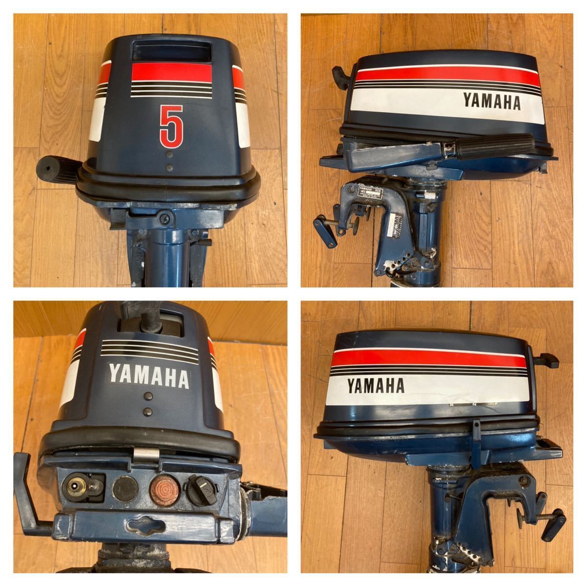 YAMAHA ヤマハ 5CS 6E3 S 130080 5馬力 水冷タンク付き 小型船舶用船外 