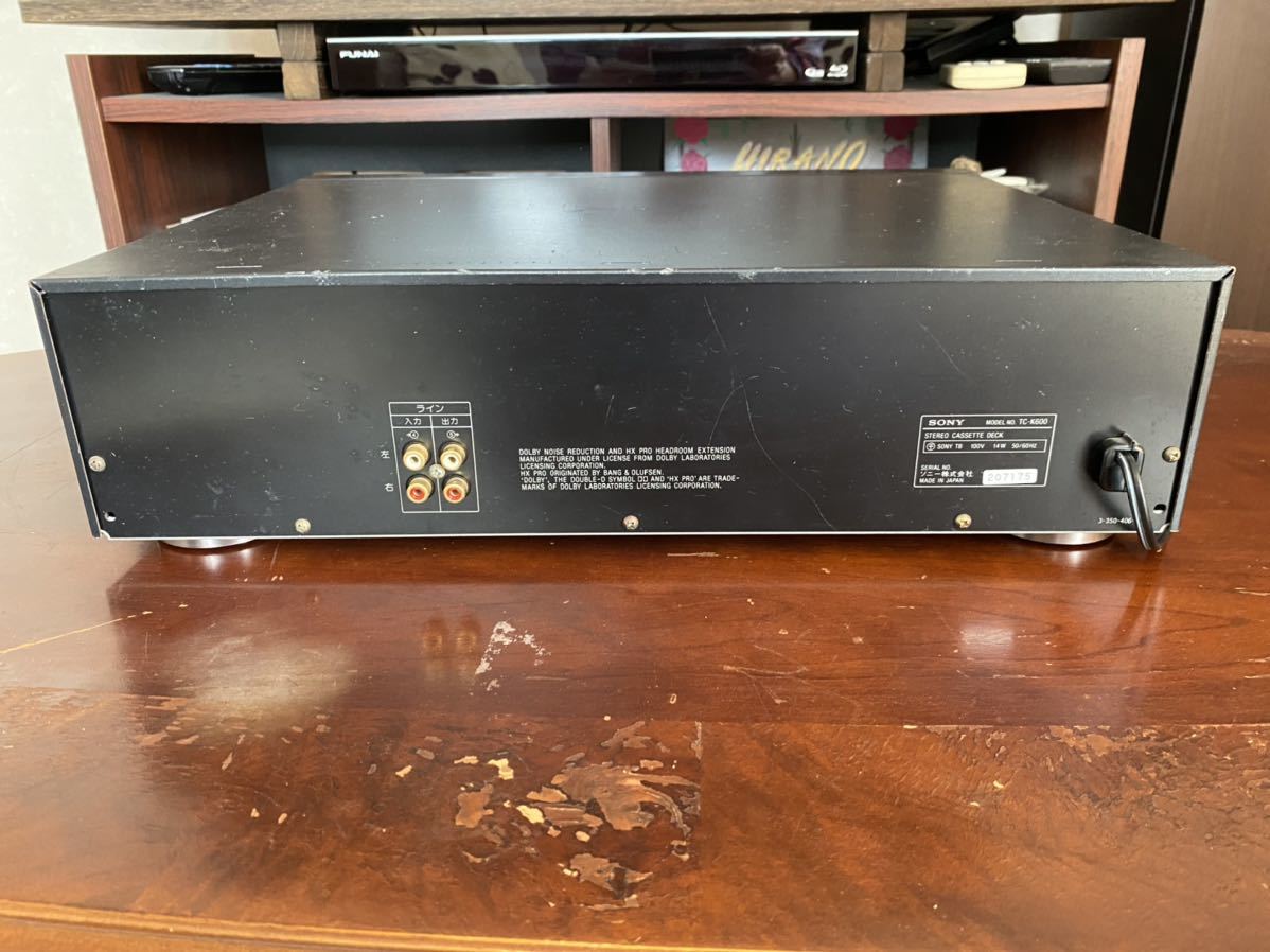TC-K600 SONY ソニー Stereo Tape Yahoo ソニー ステレオカセット