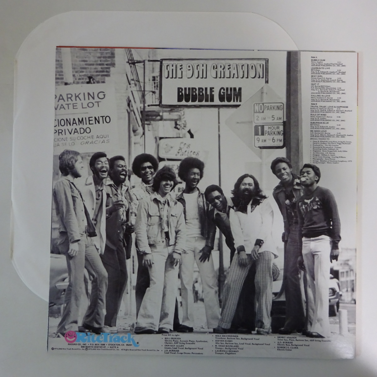 ⁄ 9th 9TH - | Creation CREATION (LP) Falling RECORDS In Gum Bubble
