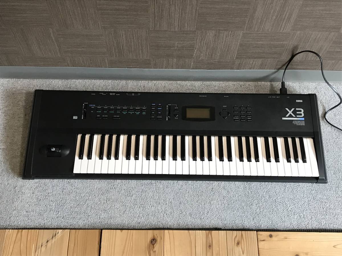 KORG X3 シンセサイザー 電子ピアノ キーボード コルグ 楽器