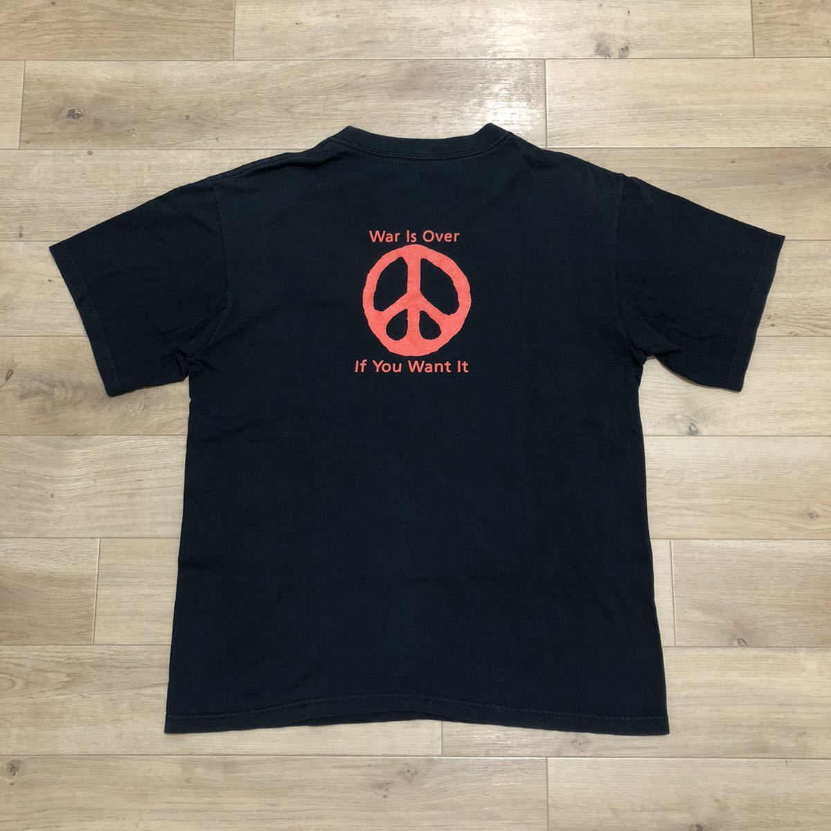 00s JOHN LENNON War is OverTシャツ ヴィンテージ アートT フォトT 