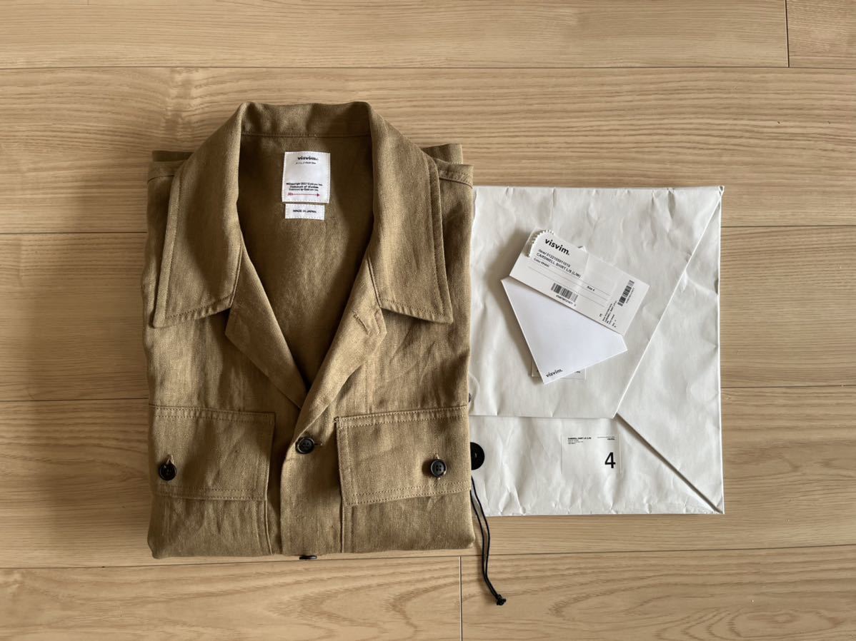 VISVIM CARDWELL SHIRT L⁄S (L⁄W) Jacket