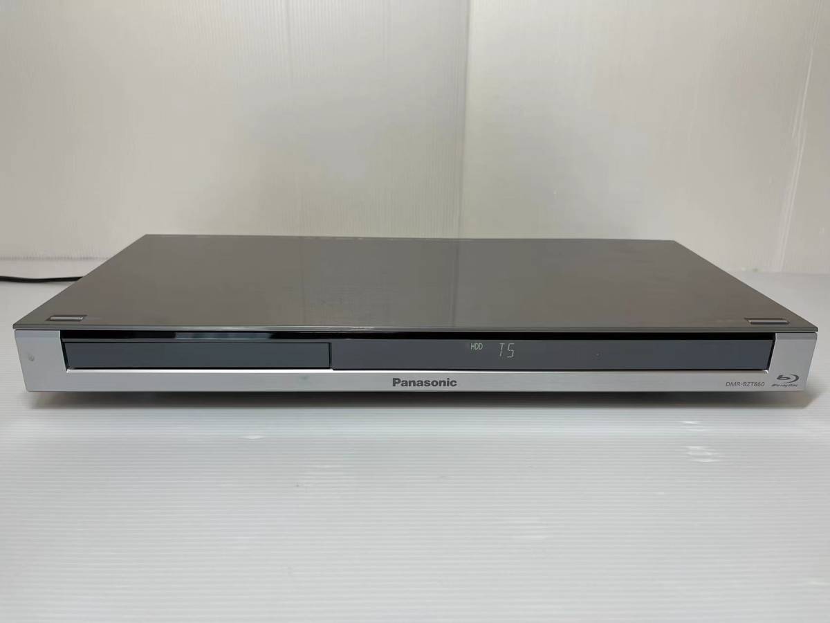 パナソニック DMR-BZT860 ブルーレイレコーダー Blu-ray GFマナミ様動作未確認•ジャンクPanasonic プレーヤー Panasonic パナソニック　DMR-BZT860　ブルーレイディスクレコーダー　作動確認済み2013年　日本製
