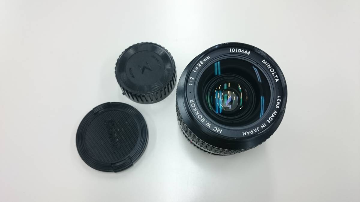 レア稀少！ミノルタ MINOLTA MC W.ROKKOR 28mm F2！ MC ミノルタ