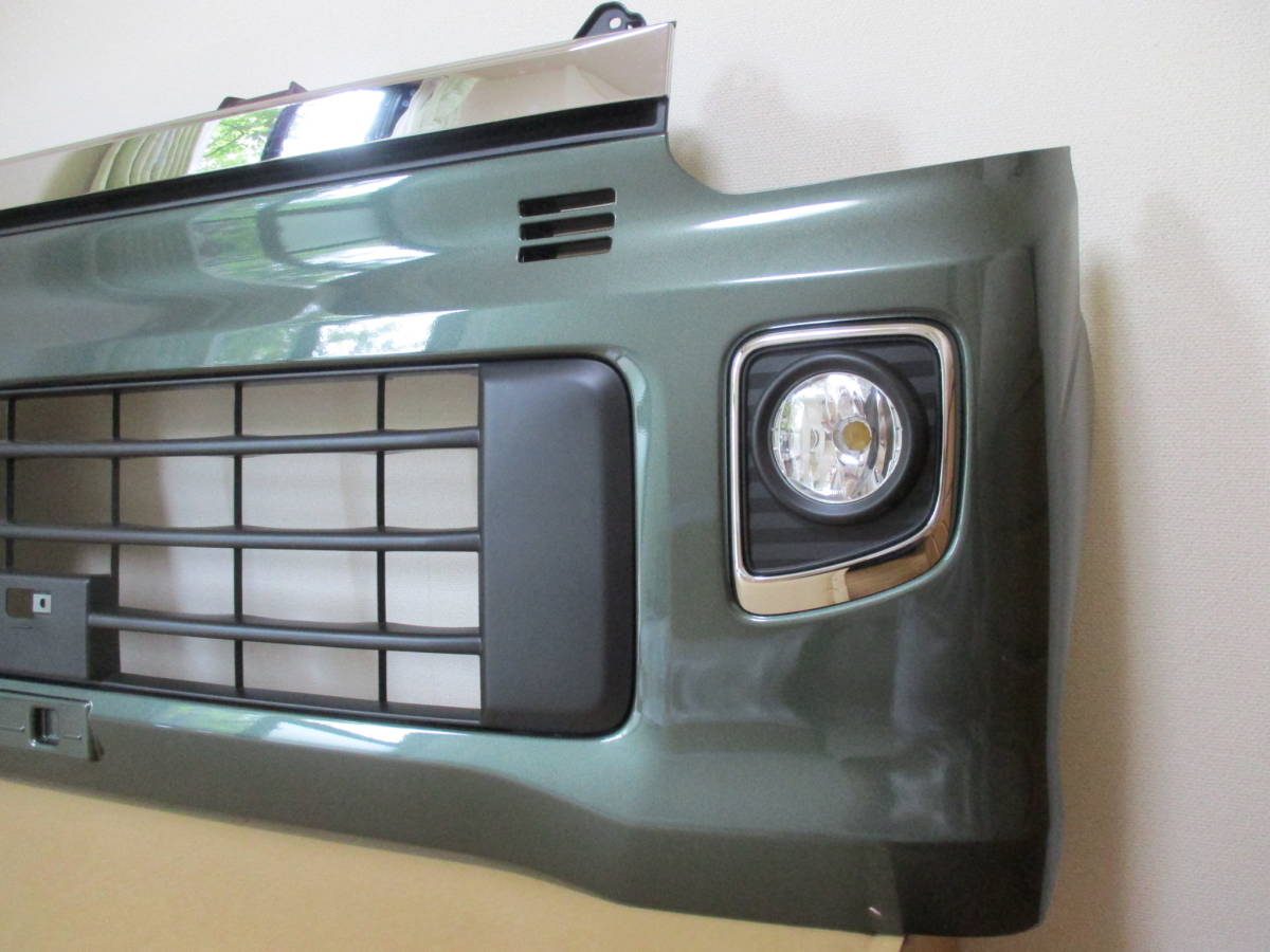 新車外し DA17W エブリィワゴン 純正フロントバンパー フォグ付き  