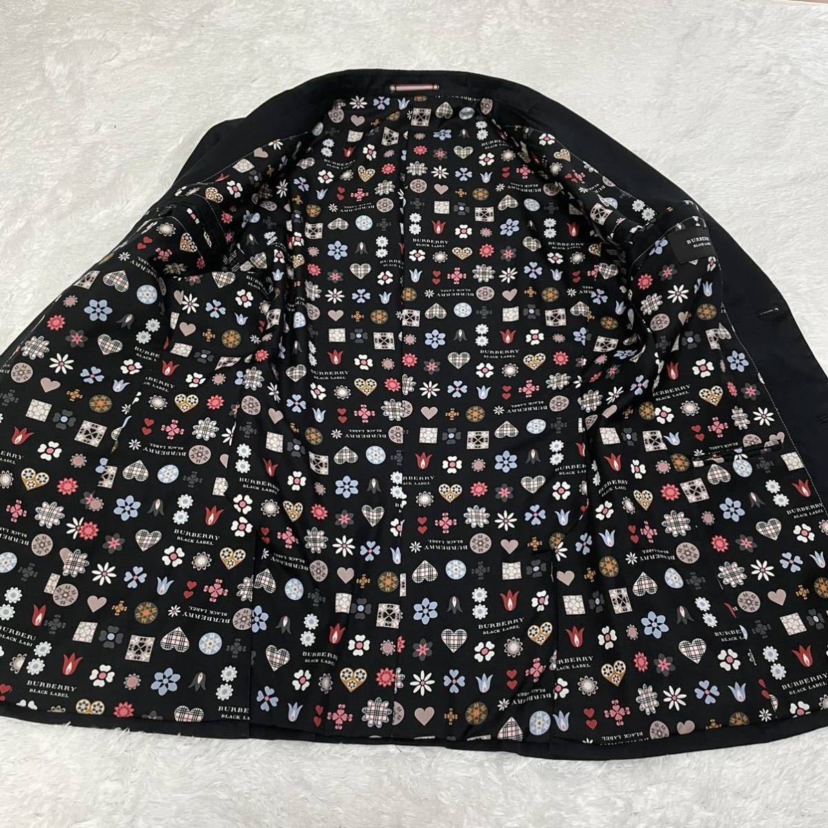 バーバリーブラックレーベル テーラード ジャケット モノグラム