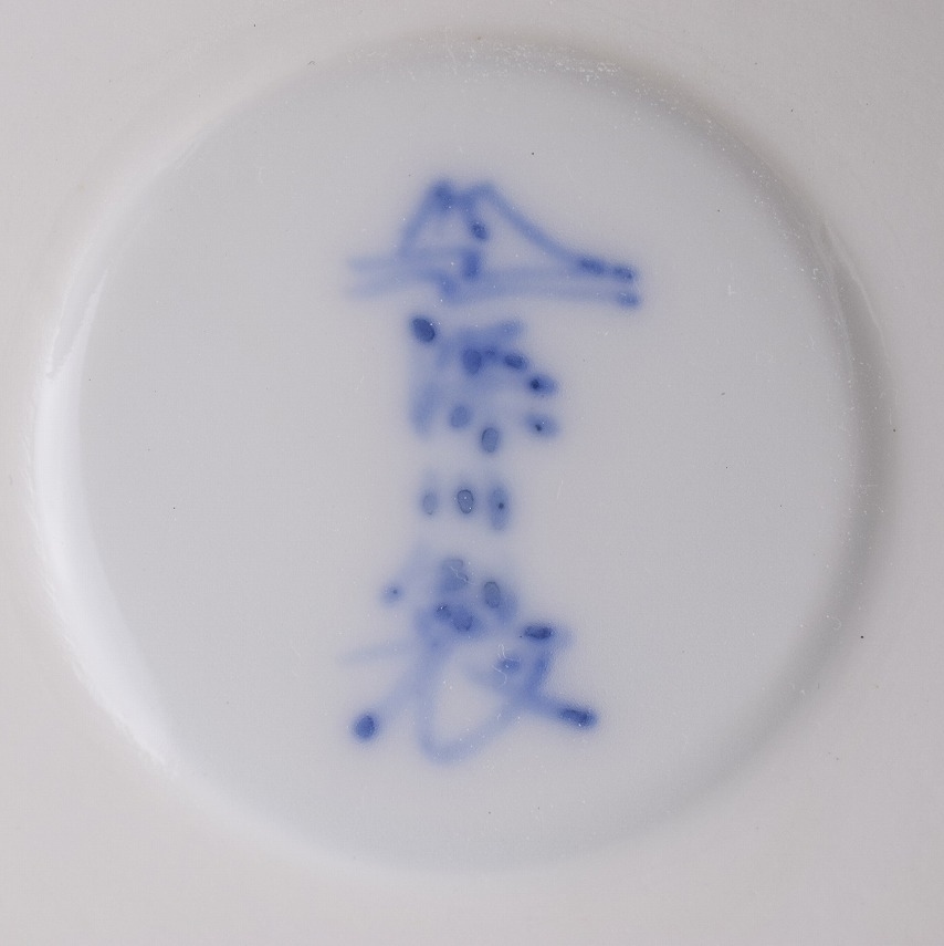 深川製磁 つる朝顔文 大蓋物 盛器(深川製磁)｜売買されたオークション