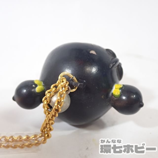 3SJ49◇当時物 古い ポピー あさりちゃん ソフビ ペンダント 証紙付き