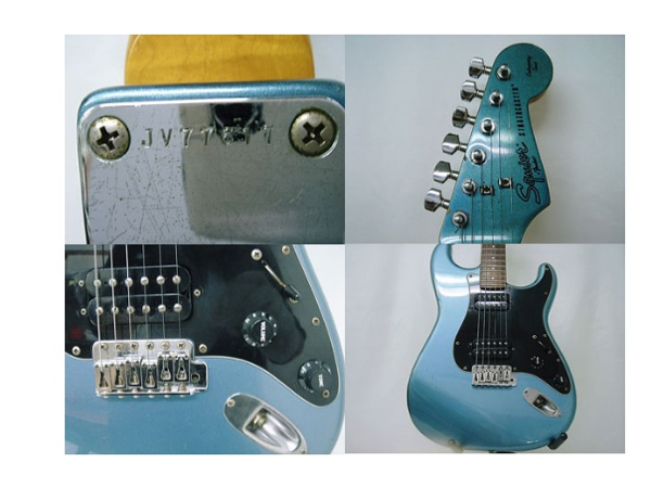 JVシリアルSquierbyFenderコンテンポストラトキャスターHHフジゲン JV