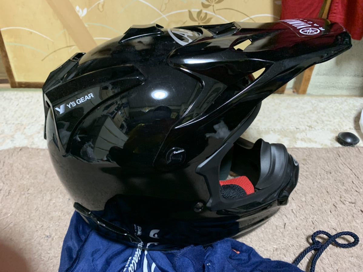 1円スタート】Araiアライ V-CROSS4 100% STRATA2 セット Lサイズ 