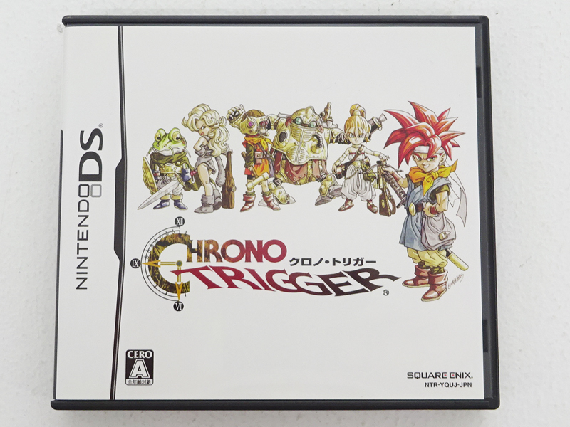 Nintendo ニンテンドー Dsソフト クロノ トリガー スクウェア エニックス Rpg 任天堂 Gm610 ロールプレイング 売買されたオークション情報 Yahooの商品情報をアーカイブ公開 オークファン Aucfan Com