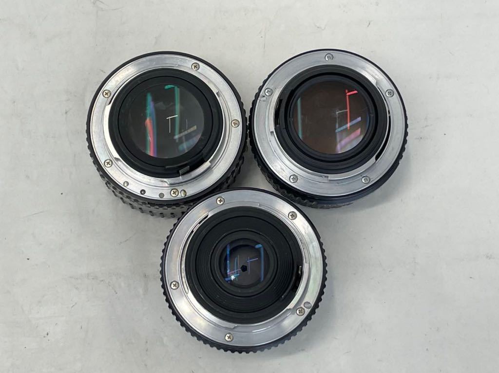 ジャンクPENTAXセット ペンタックスまとめ売り カメラ3個とレンズ