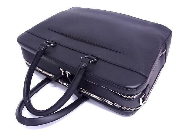1円 □美品□ MONTBLANC モンブラン レザー ビジネスバッグ ブリーフ