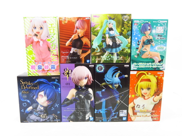 n8085k 【未開封】美少女フィギュア まとめ売り 8種セット Coreful 紗