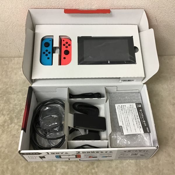 Nintendo Switch 1円〜 本体 動作確認&frasl;初期化済 セット 1円任天堂 Yahoo!オークション 初期化済 HAC-0 グレー 動作確認済み - 有機ELモデル 1円～ ネオンブルー&frasl;ネオンレッド