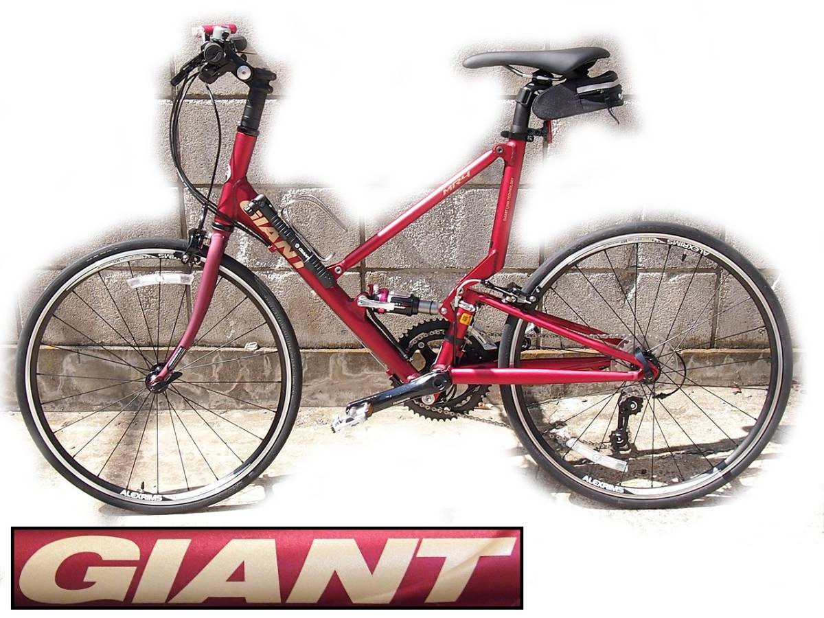 〓 2)GIANT/ジャイアント スポーツフォールディングバイク MR4 F 490mm 