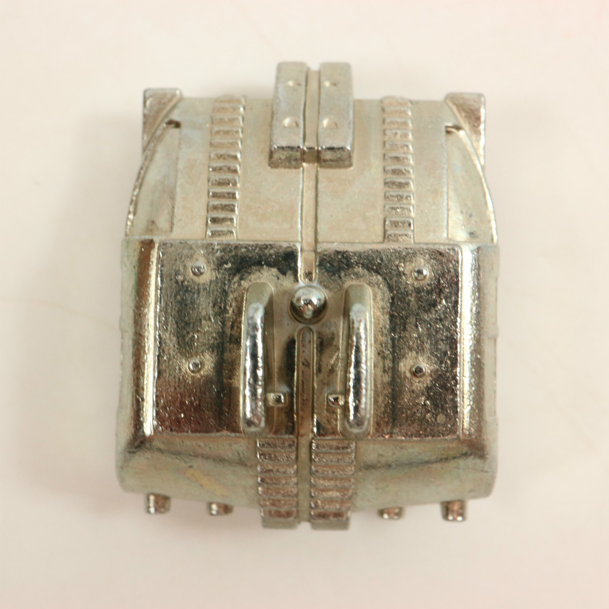 人気ヒーロー 合金カプセル コンバトラーV 5号 バトルクラフト 銀 新品