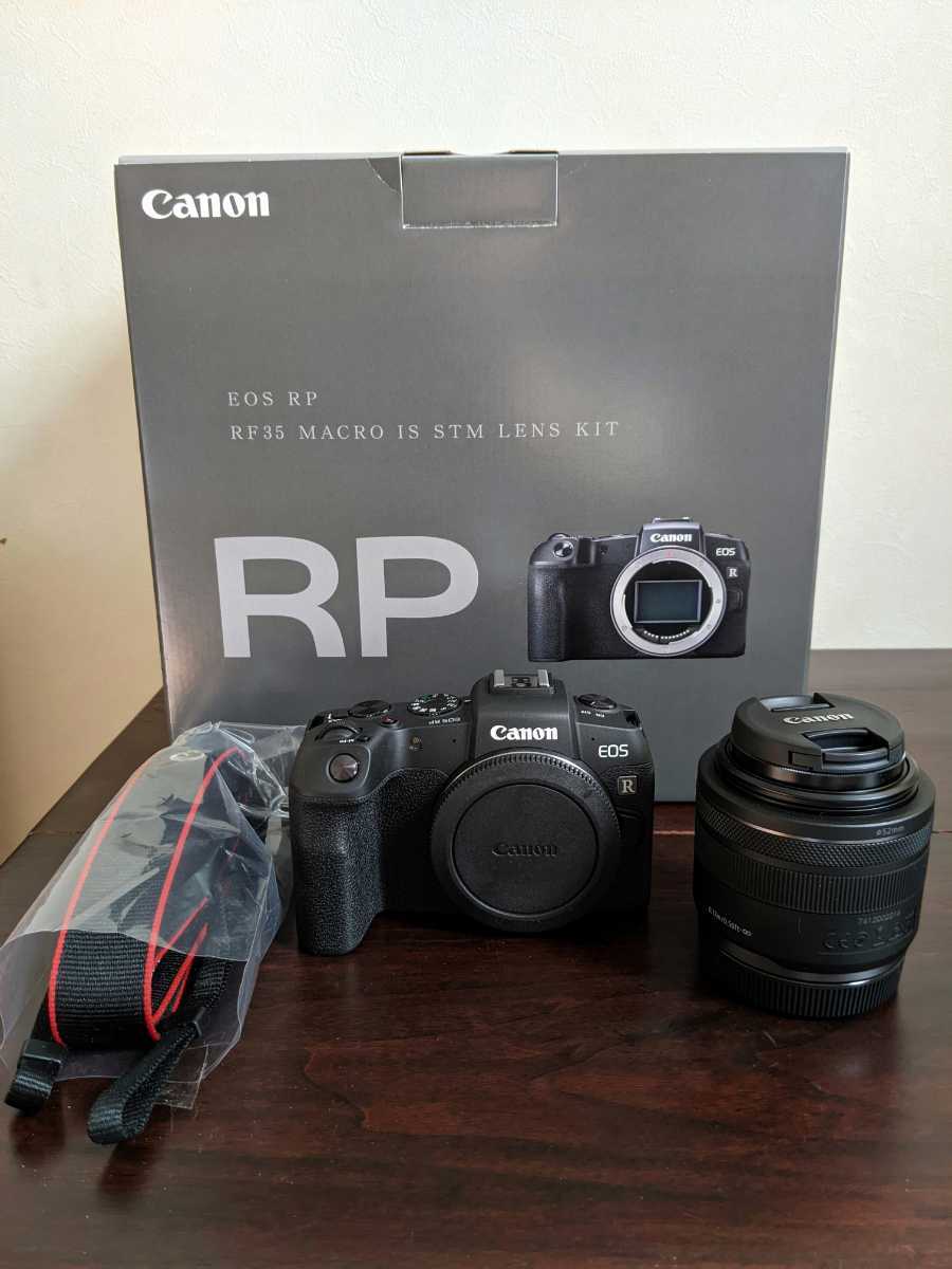 Canon EOS RP RF35 MACRO IS STM レンズキット 中古美品(キヤノン 