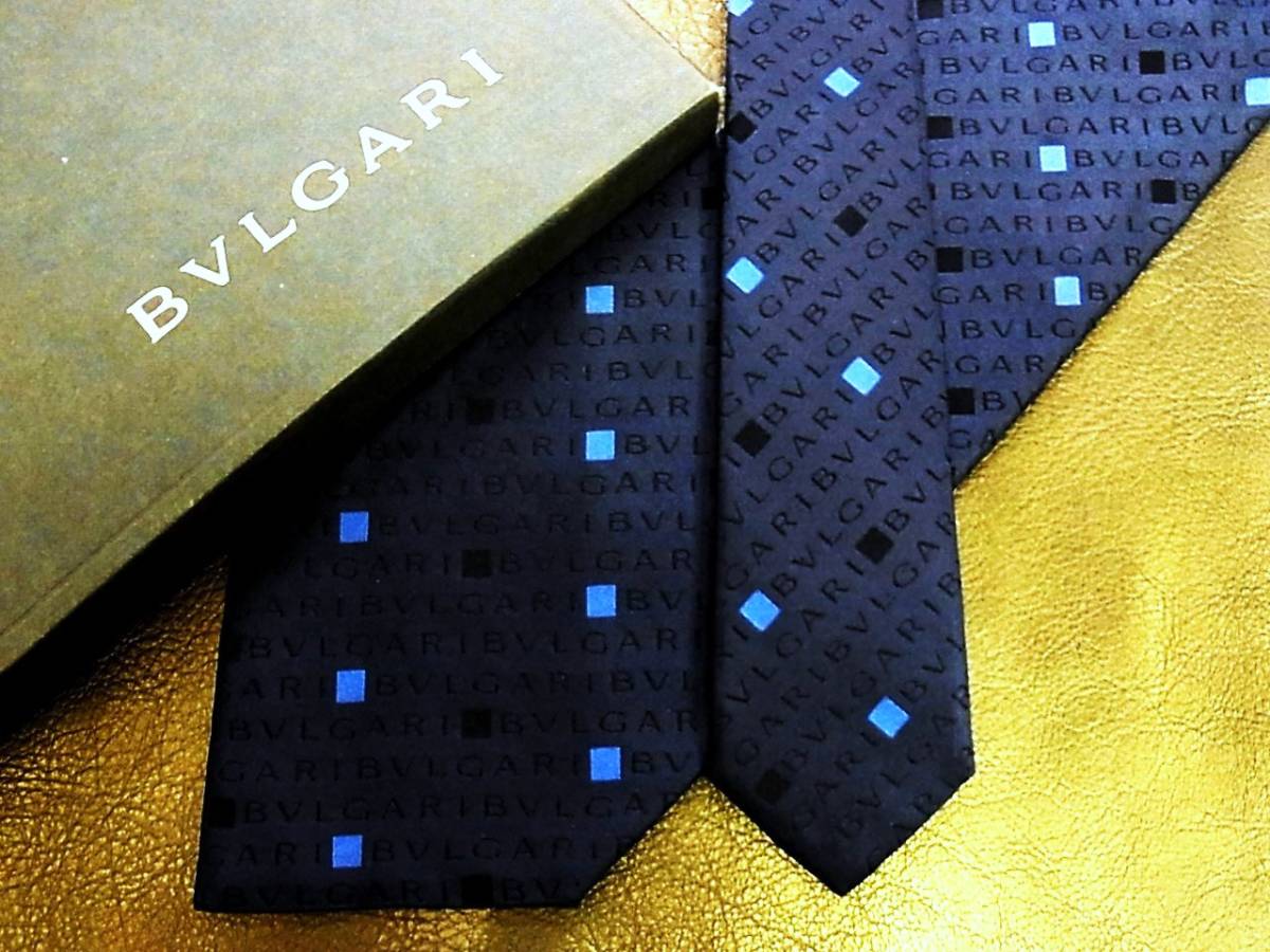 bv@7097良品 【BVLGARI】ブルガリ【総ロゴ】 「最高級セッテピエゲ