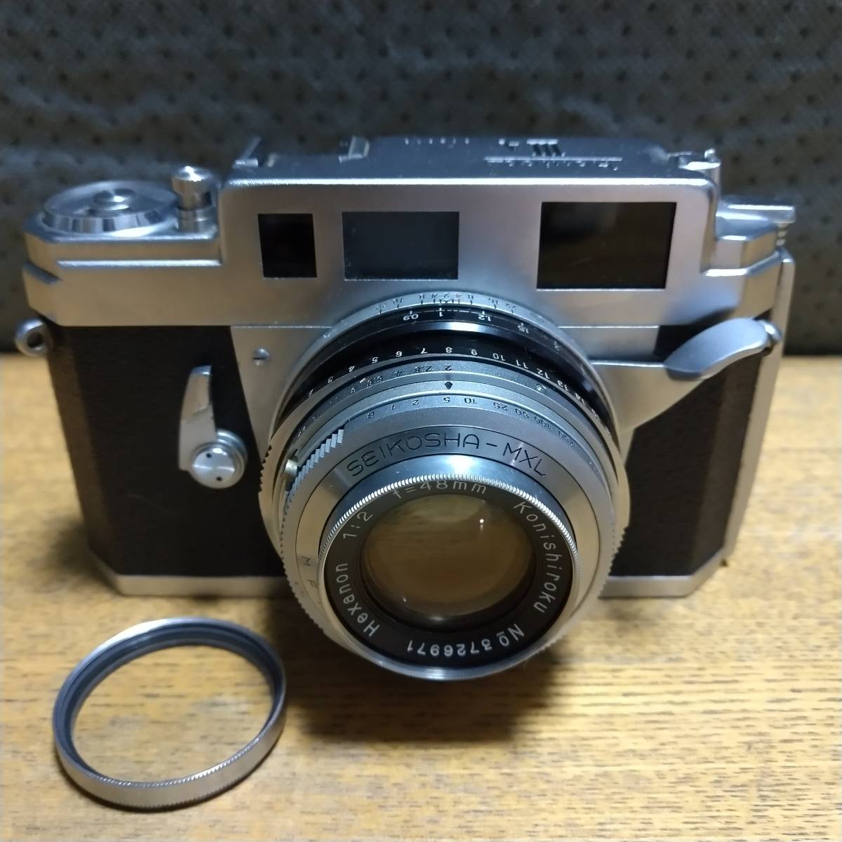 外装極美】☆Konica ⅢA/Hexanon 48mm F2 レンジファインダー 動作品