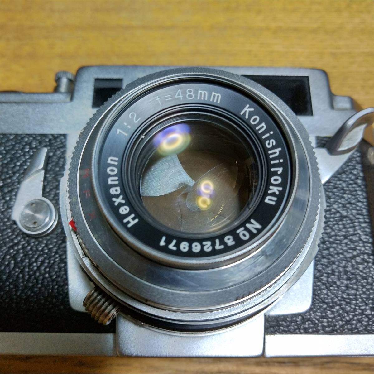 外装極美】☆Konica ⅢA/Hexanon 48mm F2 レンジファインダー 動作品
