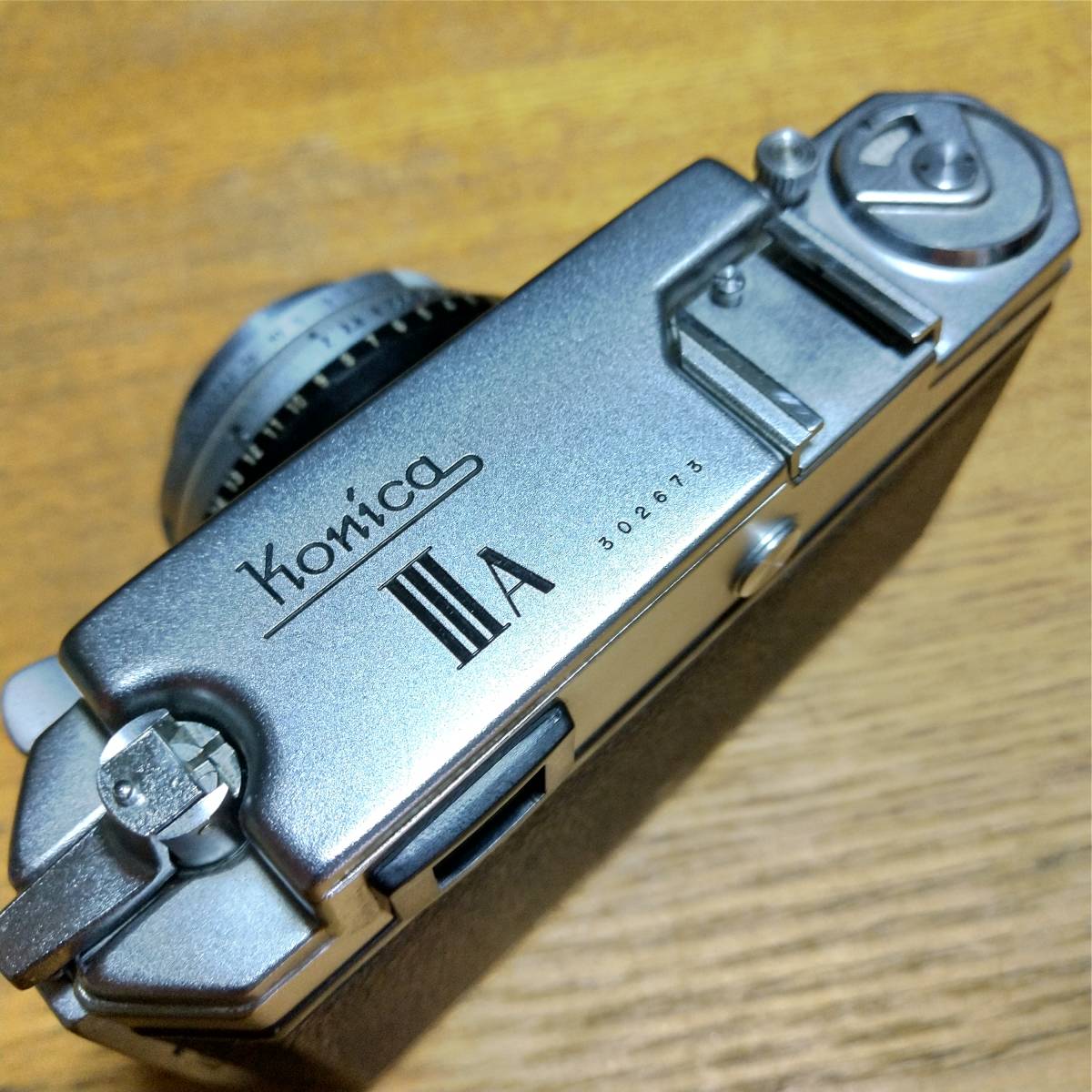 外装極美】☆Konica ⅢA/Hexanon 48mm F2 レンジファインダー 動作品
