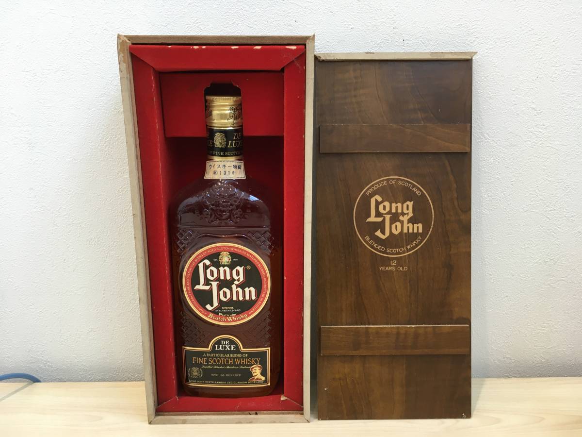 H》LONG JOHN ロングジョン スコッチ ウイスキー 750ml 未開栓