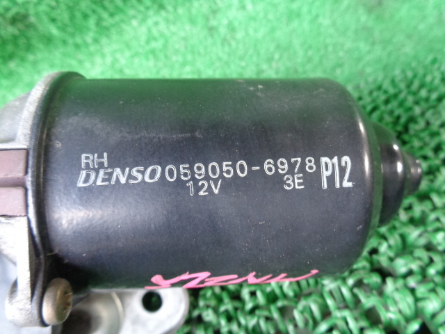 Kei HN22S H15年 純正 フロント ワイパーモーター リンク付 【8382 4-2452】