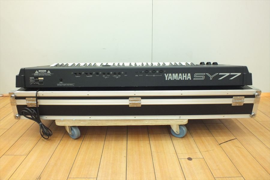 ☆ YAMAHA ヤマハ SY77 キーボード 取扱説明書有り ハードケース付き